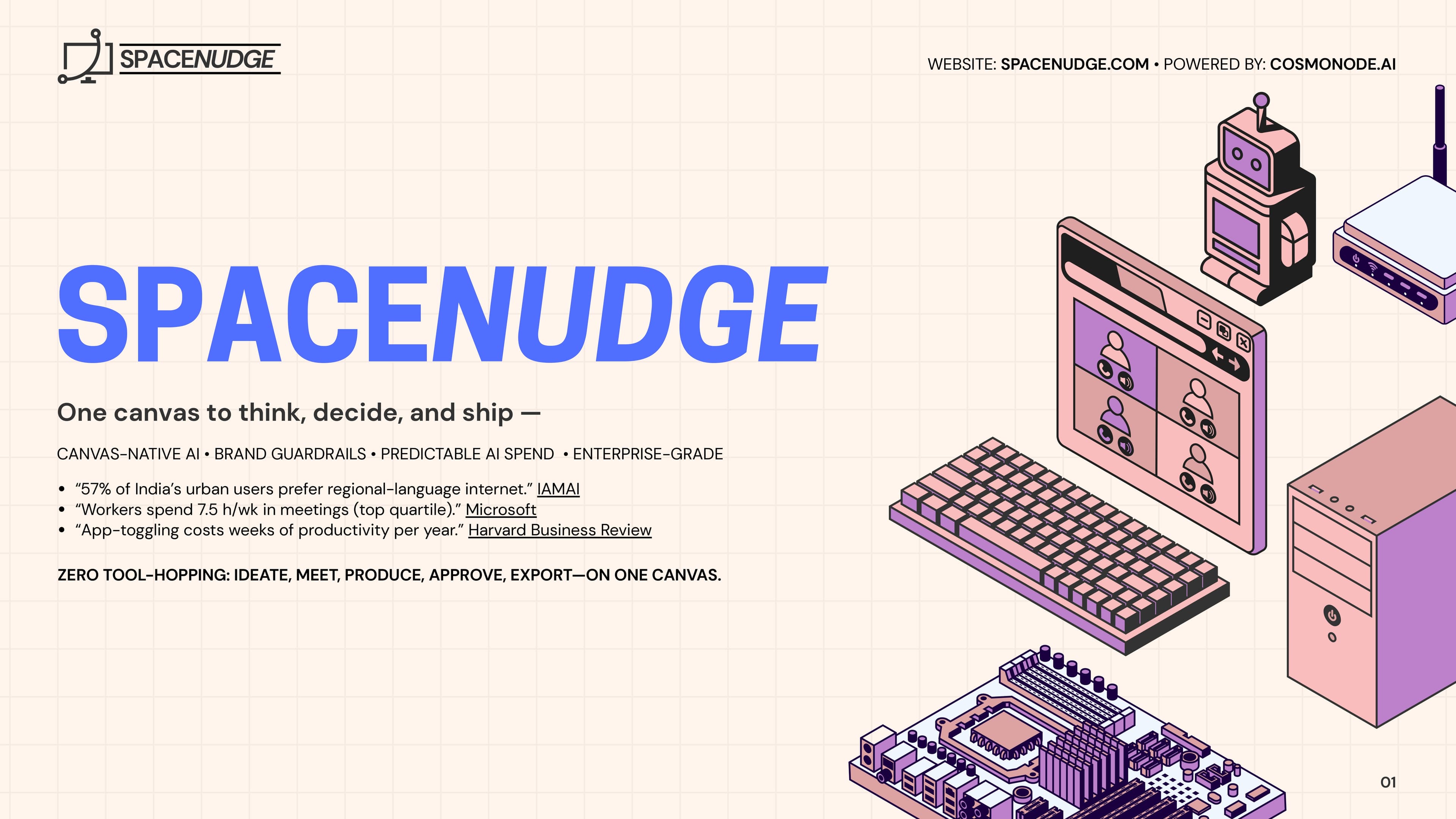 SpaceNudge pitch illustration